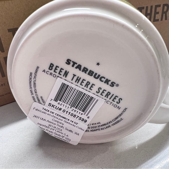 4 x Starbucks 'Been There Series' Mugs LIMA AREQUIPA CUSCO PERU. With tags. - Picture 7 of 14